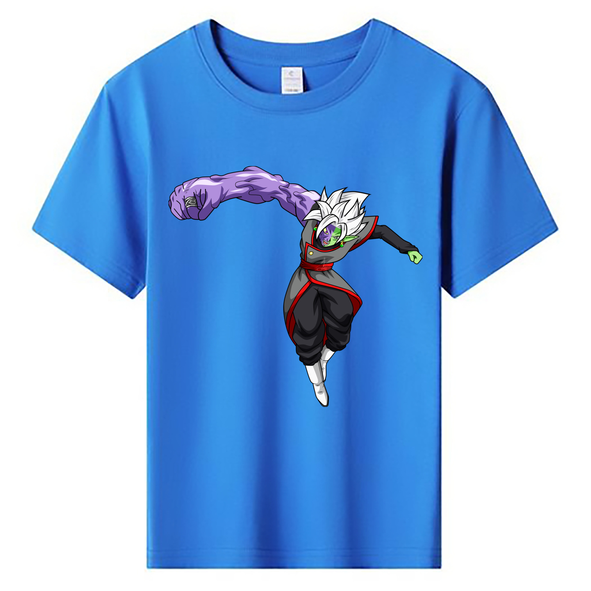 （画像用） ドラゴンボール ベジット DRAGON BALL Vegetto 綿100％キッズTシャツ（フロントプリント）